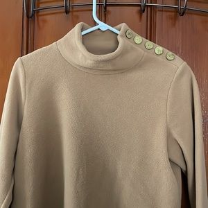 Dudley Stephens camel vello fleece women’s top, size small. Excellent condition.